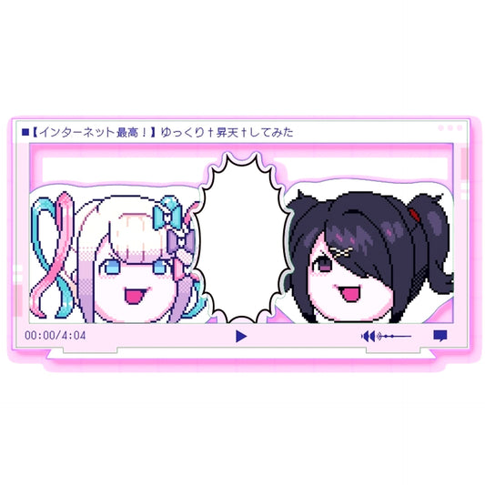Yukkuri Diorama Acrylic Stand Shiru NEEDY GIRL OVERDOSE [USED]