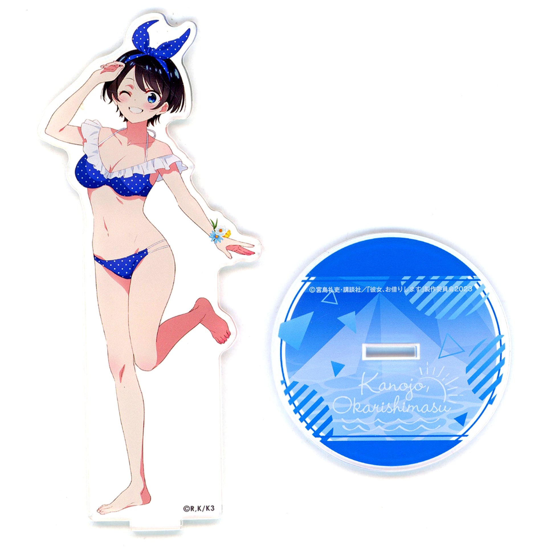 Ruka Sarashina Rent-a-Girlfriend Dokoprize x Kujimate Online Kuji B-3 Prize Acrylic Stand [USED]