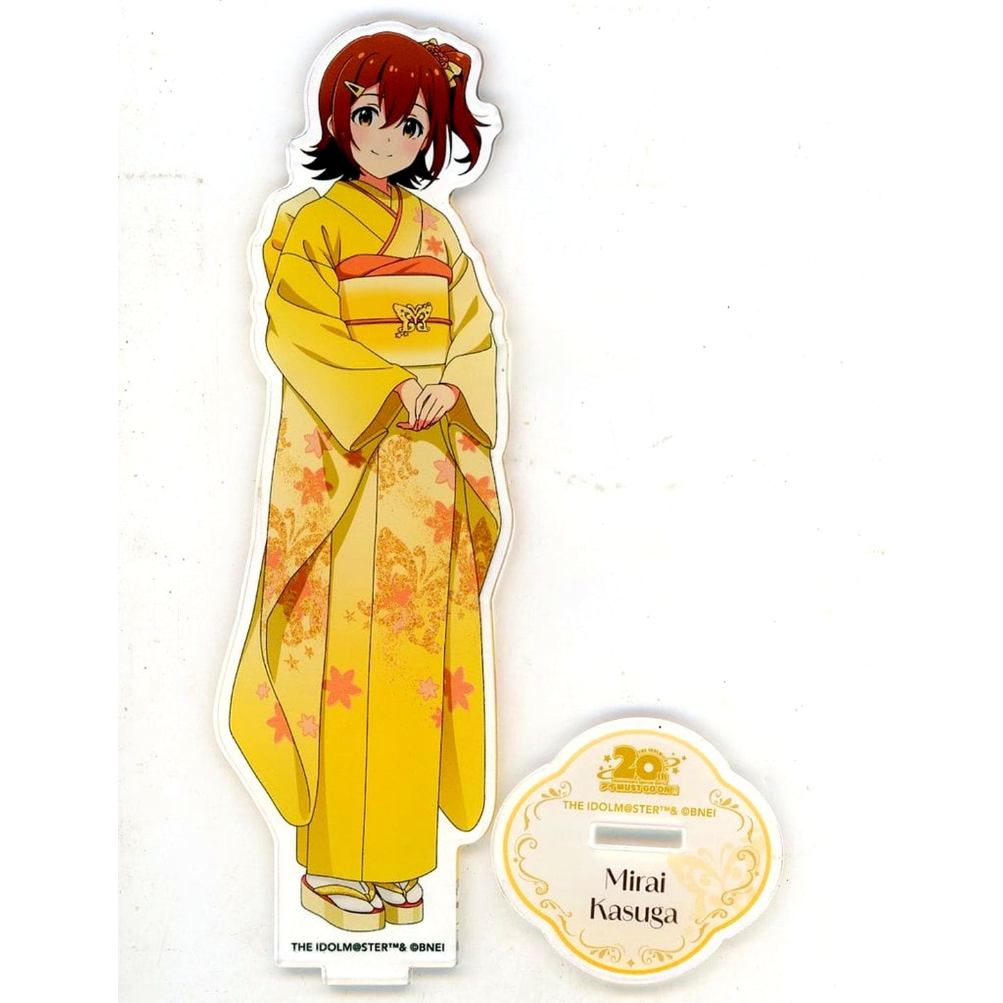Mirai Kasuga The Idolmaster 20th anniversary special party I MUST GO ON Official Acrylic Stand [USED]