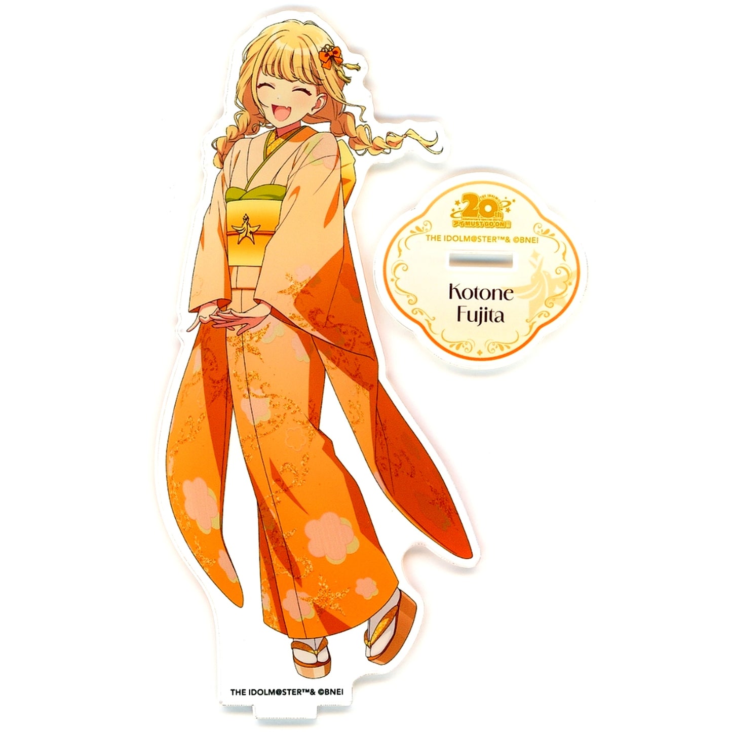 Kotone Fujita The Idolmaster Official Acrylic Stand 20th Anniversary Special Party I MUST GO ON!! Korekaramo Imas desuyo! 20th Special Live Stream [USED]