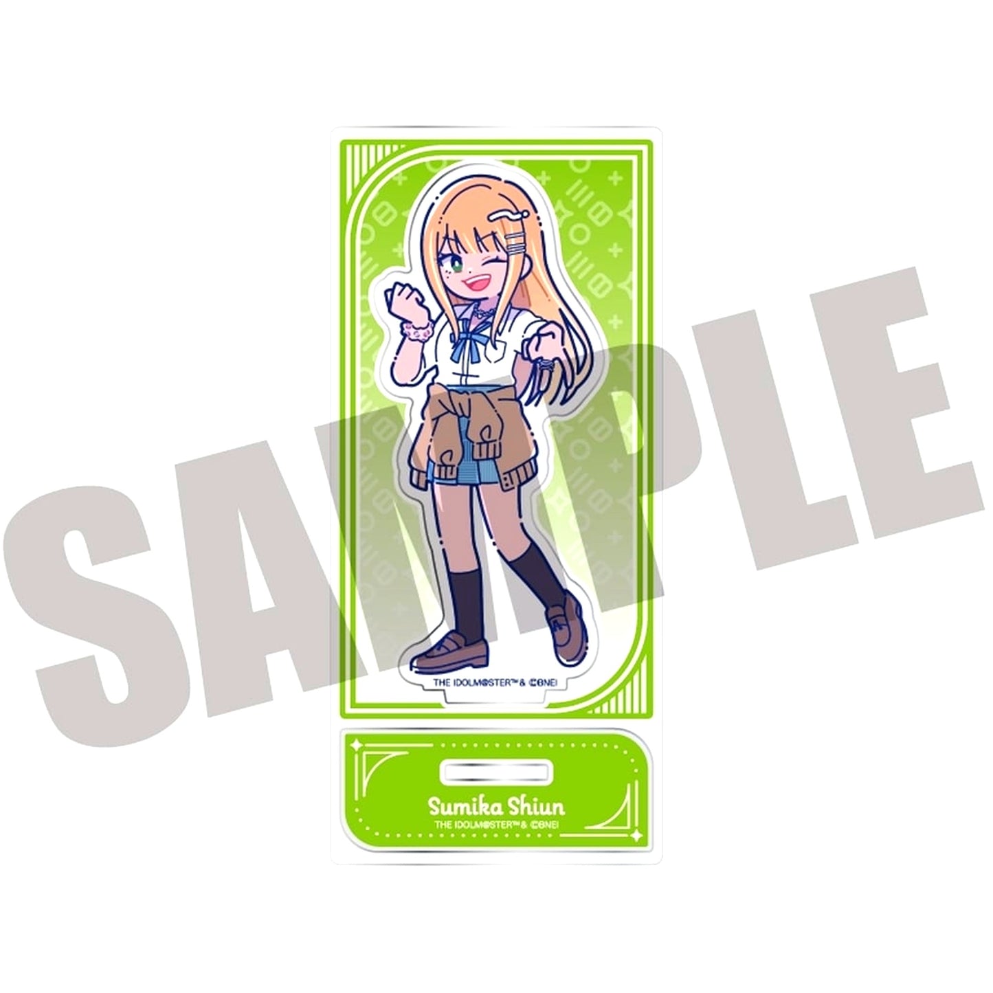 Sumika Shiun Gakuen Idolmaster Acrylic Stand Newtro [USED]