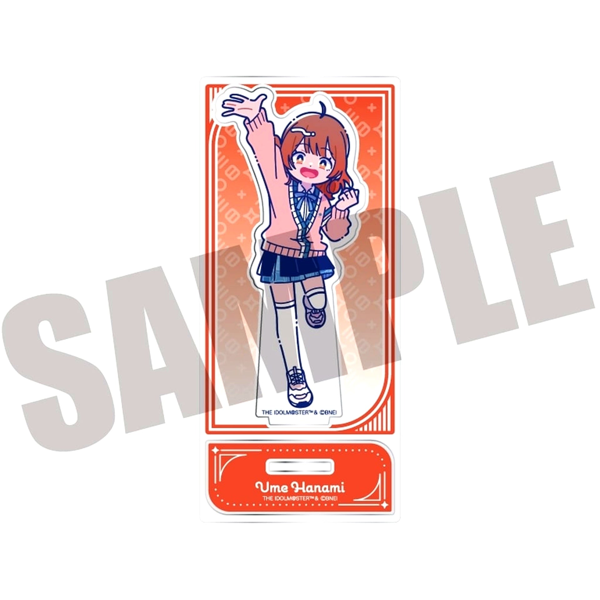 Ume Hanami Gakuen Idolmaster x Newtro Acrylic Stand [USED]