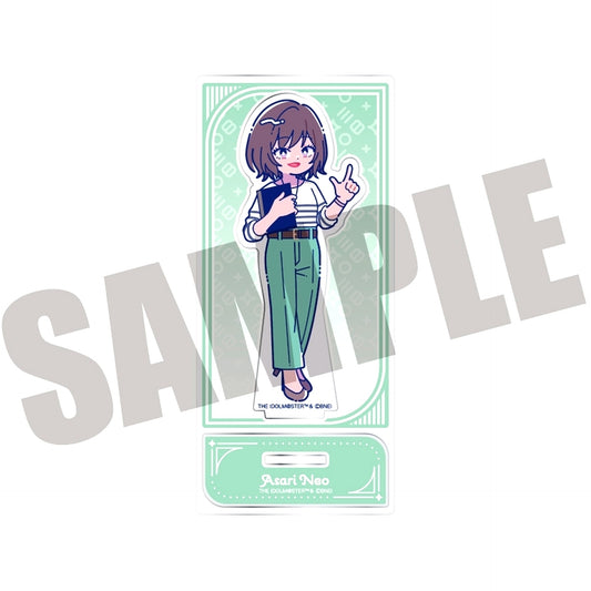 Asari Neo Acrylic Stand Gakuen iDOLM@STER x Nyutoro [USED]