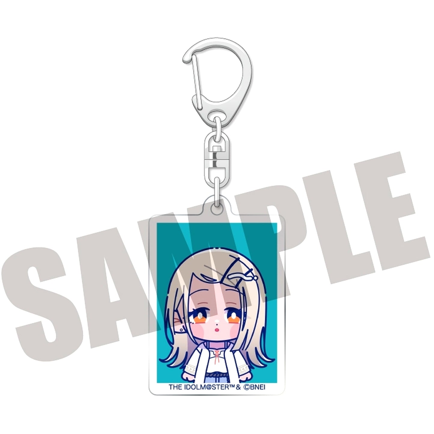 Hiro Shinozawa ID Photo Style Keychain Vol.2 Gakuen Idolmaster x New-Tro [USED]