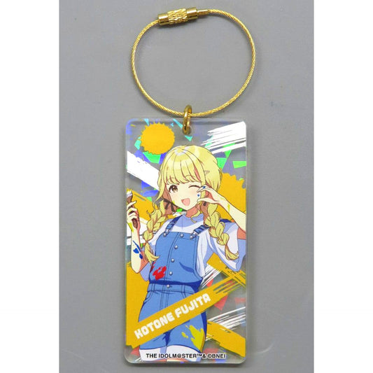 Kotone Fujita Painter Style Acrylic Keychain Gakuen Idolmaster [USED]