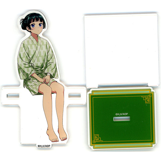 Maomao The Apothecary Diaries Sitting Acrylic Stand x Gokurakuyu RAKU SPA Kusuriya no Yu [USED]