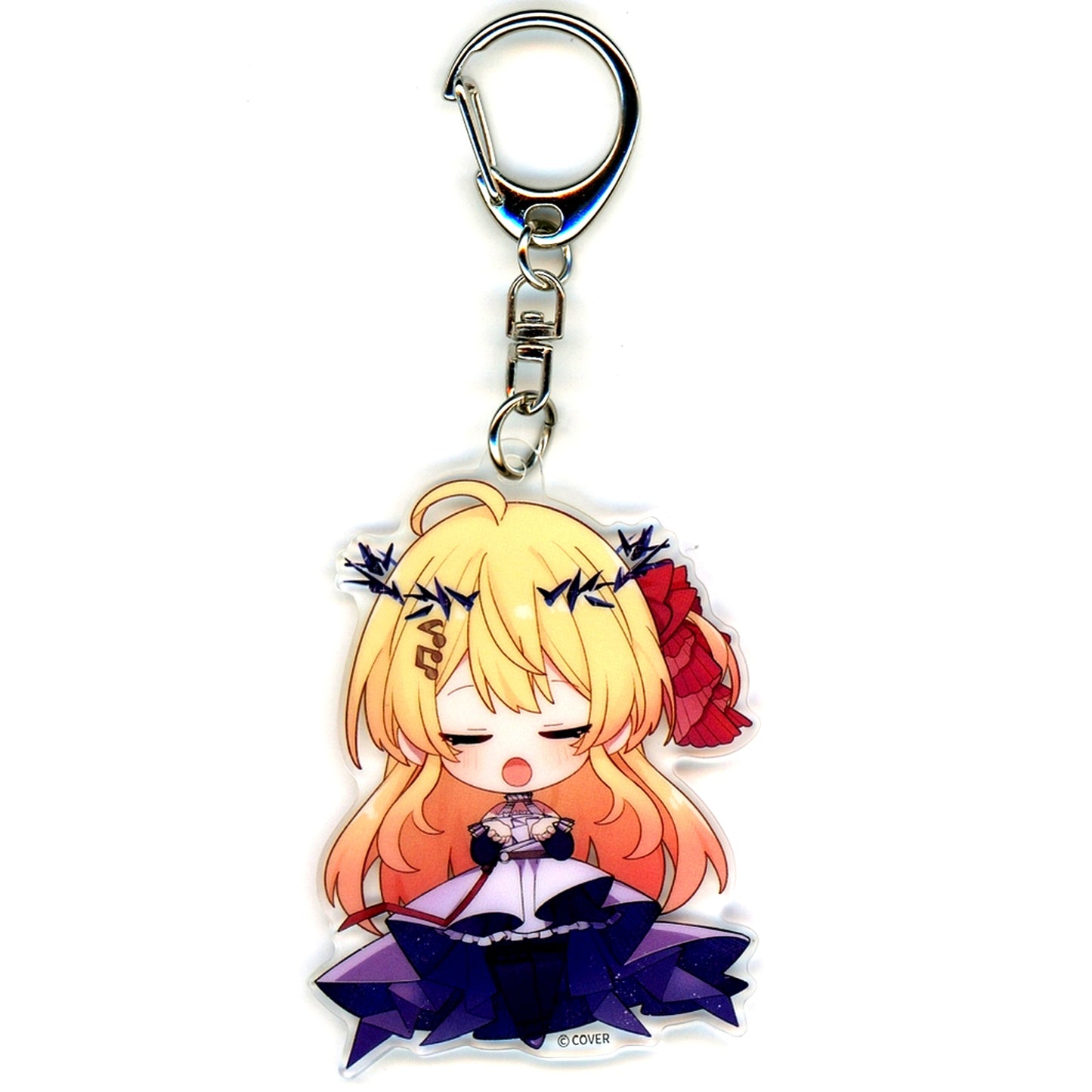 Otonose Kanade Eyes Closed hololive DEV_IS ReGLOSS Random Acrylic Keychain 500k Subs Celeb [USED]
