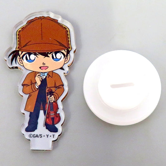 Shinichi Kudo Detective Conan Trading Holmes Swaying Acrylic Stand Conan Plaza Limited [USED]