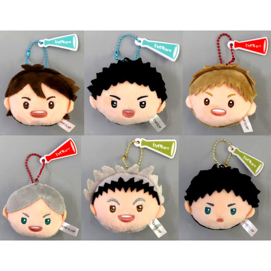Haikyu!! Rinrin Bell Plush Cheering Ver.2 Set of 6 [USED]