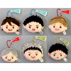 Haikyu!! Rinrin Bell Plush Cheering Ver.2 Set of 6 [USED]