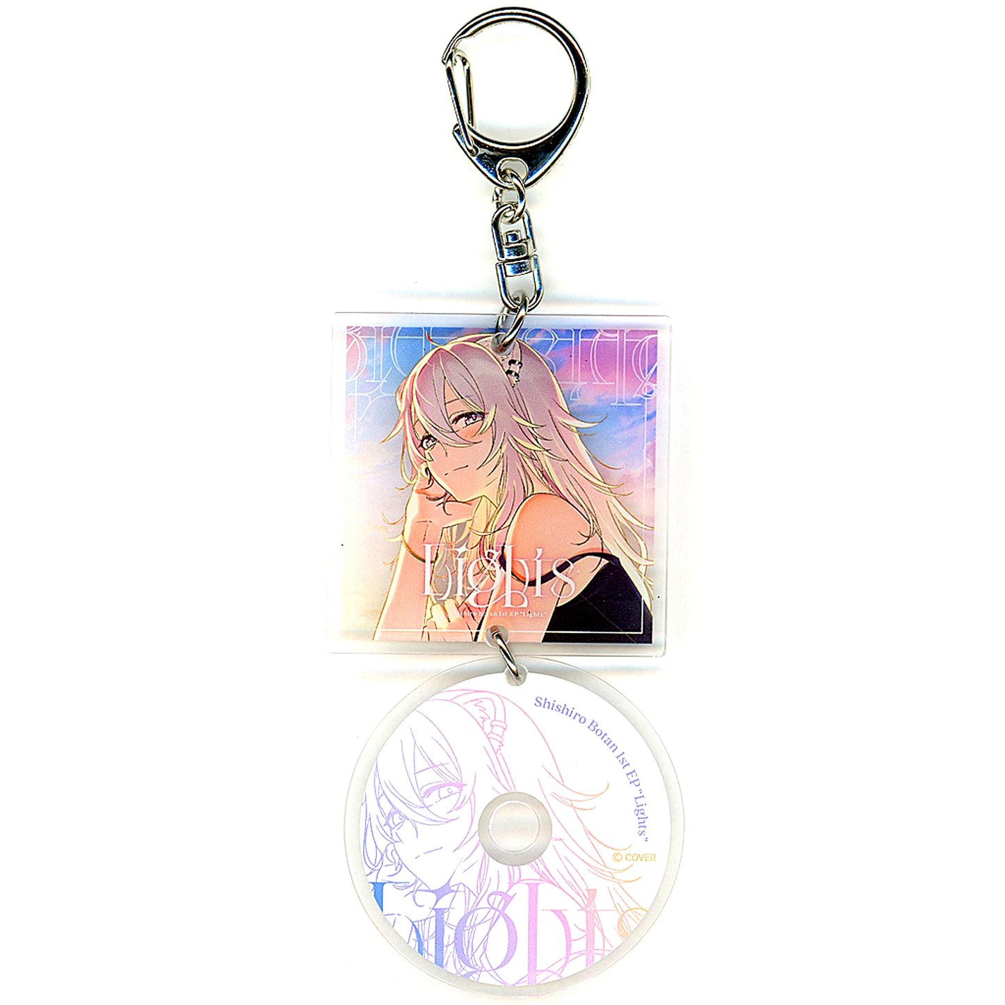 Shishiro Botan Hololive Acrylic Keychain Single Item Shishiro Botan 1st EP Lights Deluxe Edition Bonus [USED]