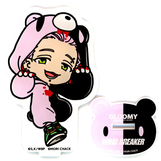 Mitsuki Kiryu Trading Acrylic Stand WIND BREAKER x GLOOMY [USED]