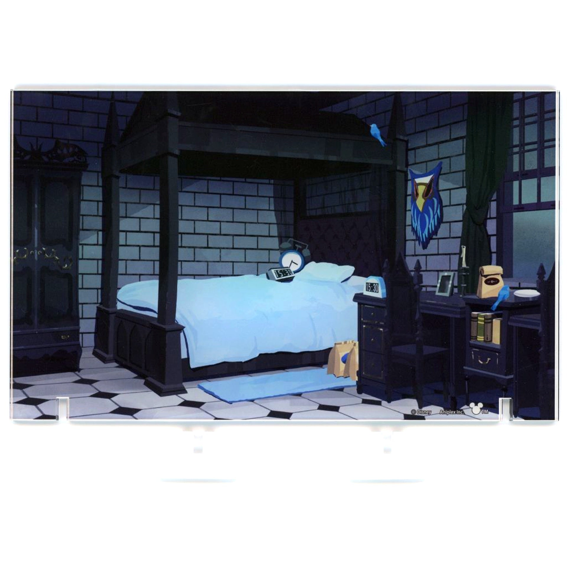Silver Silver's Birthday Commemorative Goods Disney Twisted-Wonderland Background Acrylic Stand [USED]