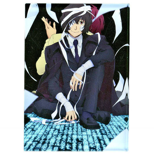 Osamu Dazai Acrylic Block Art Book Bungo Stray Dogs [USED]