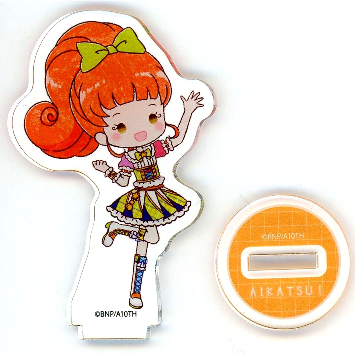 Kokone Kurisu 09. School Dress Ver. Aikatsu! Trading Acrylic Petit Stand GraffArt Illustration [USED]