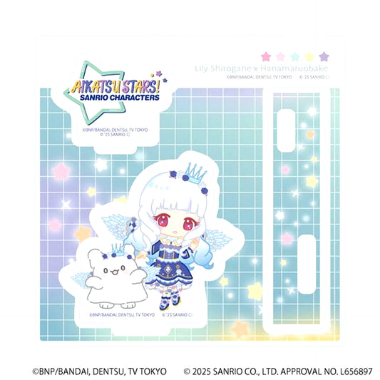 Lily Shirogane 05. x Hanamaruobake Collab Acrylic Stand Aikatsu! [USED]