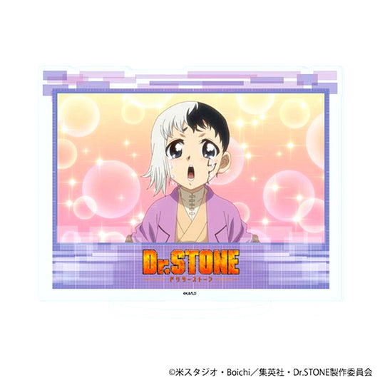 Gen Asagiri 61. Scene Shot Illustration Dr. STONE Acrylic Stand [USED]