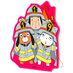 119 Fire Force Season 3 DokoSta Acrylic Stand Fluorescent Ver. [USED]