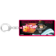 Fire Force Season 3 Akitaru Oubi Fluorescent Keychain Keychains [USED]