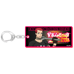 Fire Force Season 3 Vulcan Joseph Fluorescent Keychain Keychains [USED]