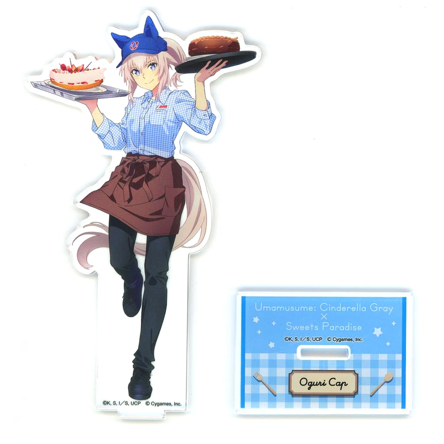 Oguri Cap Umamusume: Cinderella Gray Acrylic Stand Sweets Paradise Collaboration [USED]