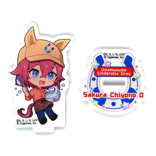 Sakura Chiyono O Umamusume: Cinderella Gray Trading Acrylic Stand SWEETS PARADISE Collaboration [USED]
