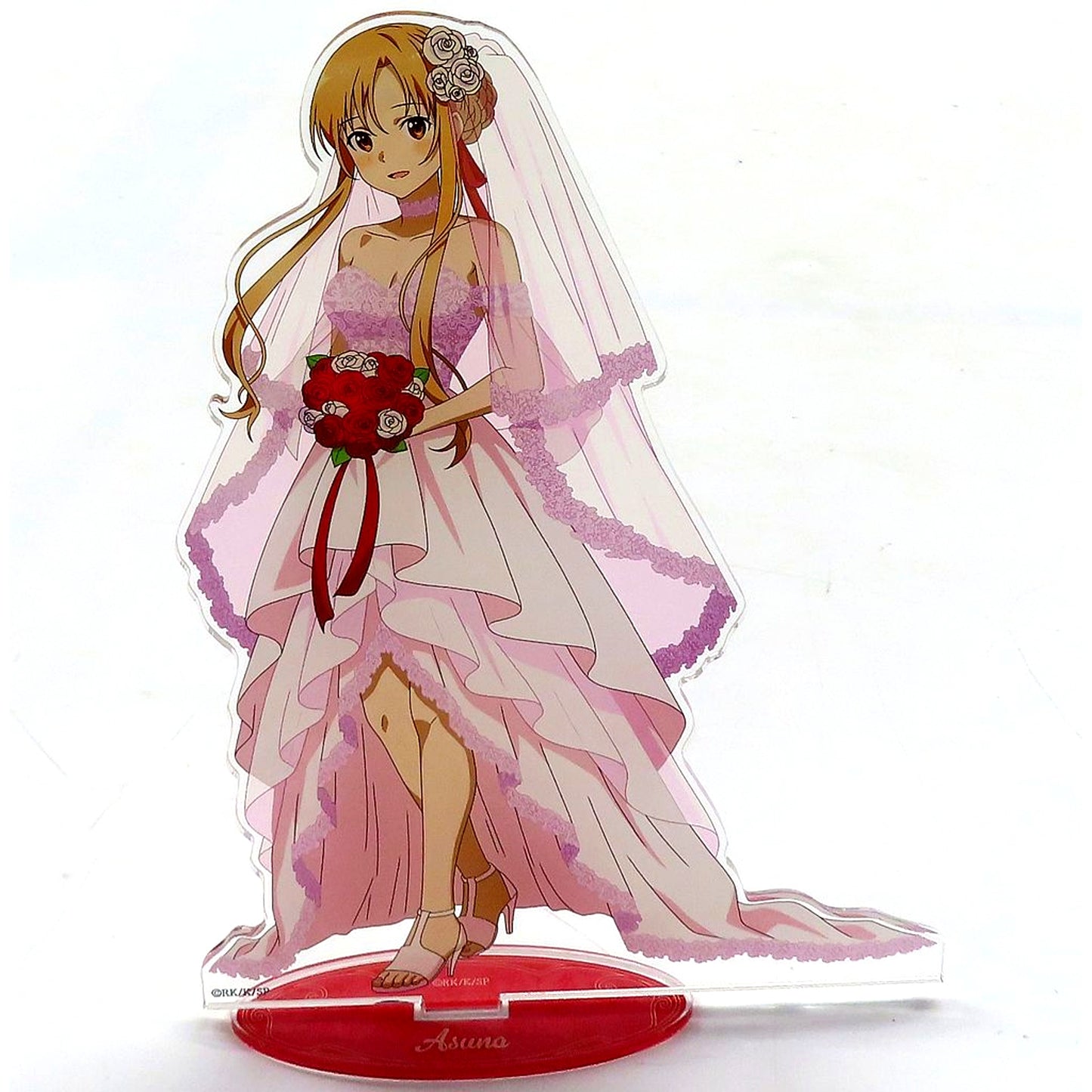 Asuna Yuuki Illustration Wedding Dress Ver. Sword Art Online Acrylic Stand Large POP UP SHOP 2025 [USED]