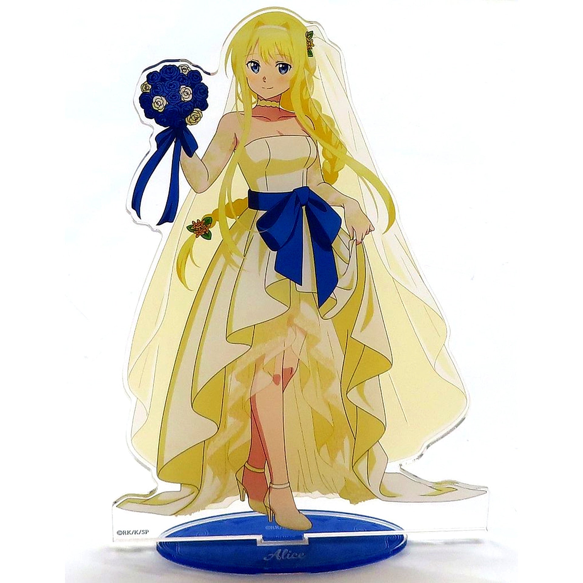 Alice Synthesis Thirty Sword Art Online POP UP SHOP 2025 Illustration Large Acrylic Stand Wedding Dress Ver. [USED]