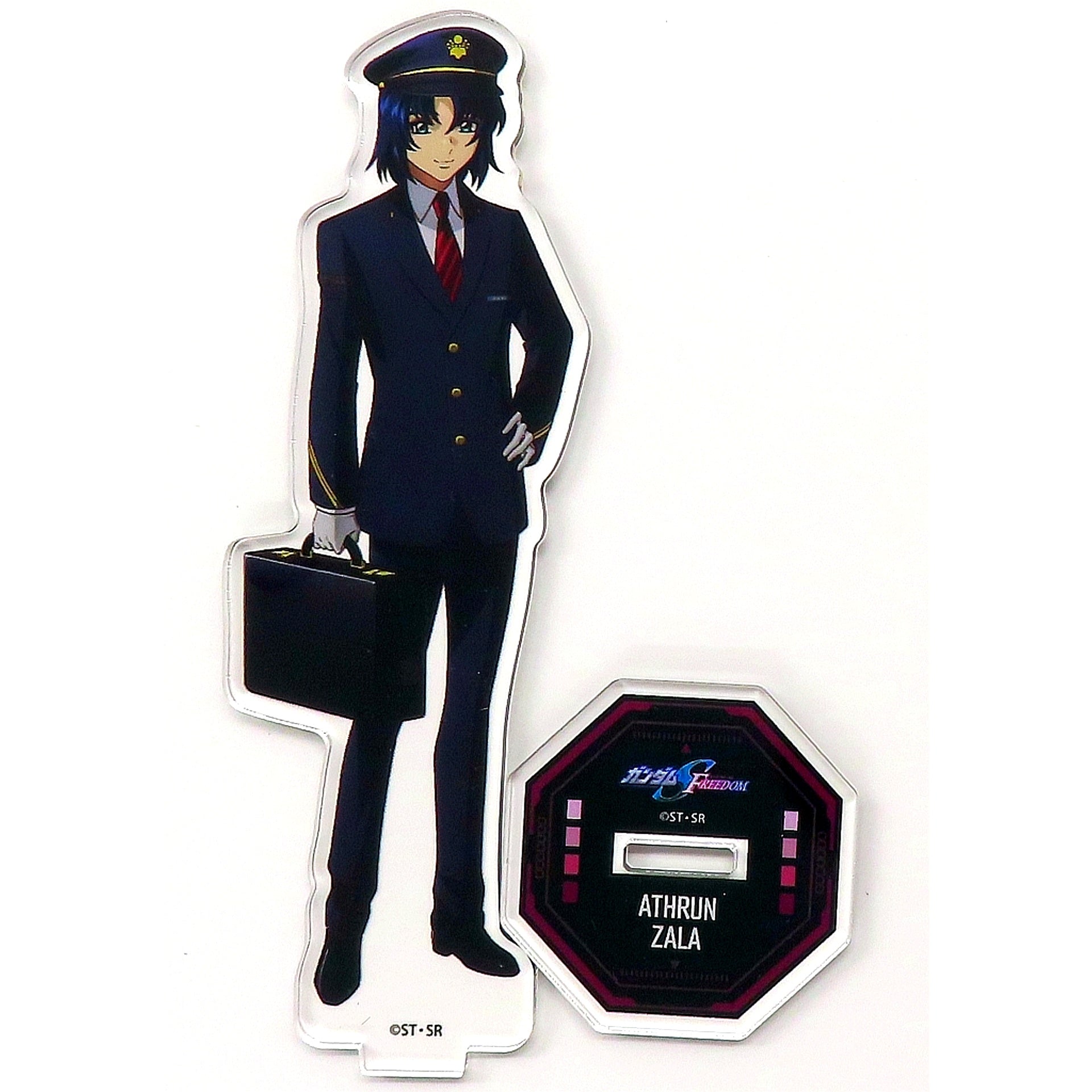 Athrun Zala Mobile Suit Gundam SEED FREEDOM Drawn Acrylic Stand JR Tokai Oshitabi Journey with Gundam Vol.2 [USED]