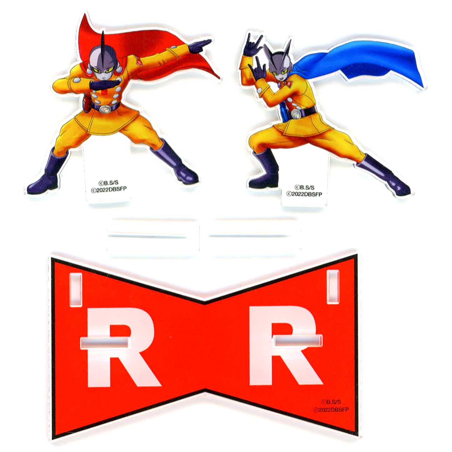 Gamma 1 & Gamma 2 Dragon Ball Super: Super Hero Mini Diorama Acrylic Stand Fuji TV Limited [USED]