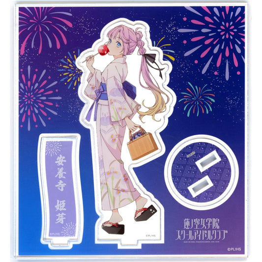 Hime Anyoji Acrylic Stand Love Live! Hasunosora Girls' High School Idol Club x Hokkoku Fireworks Festival 2025 [USED]