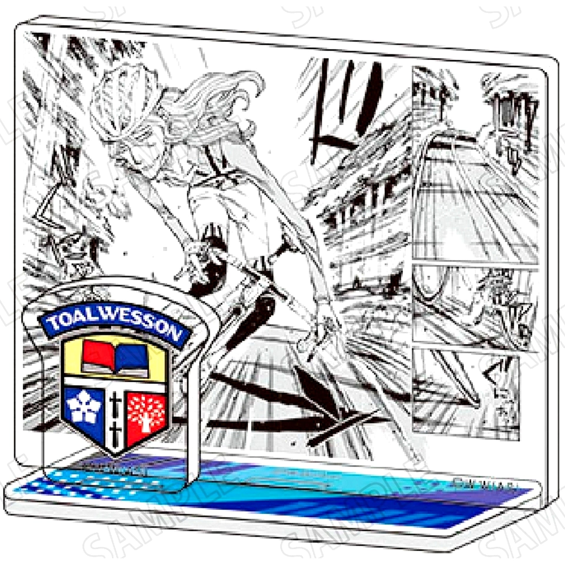 D Tall Wesson University Mini Acrylic Diorama Yowamushi Pedal: Spare Bike [USED]