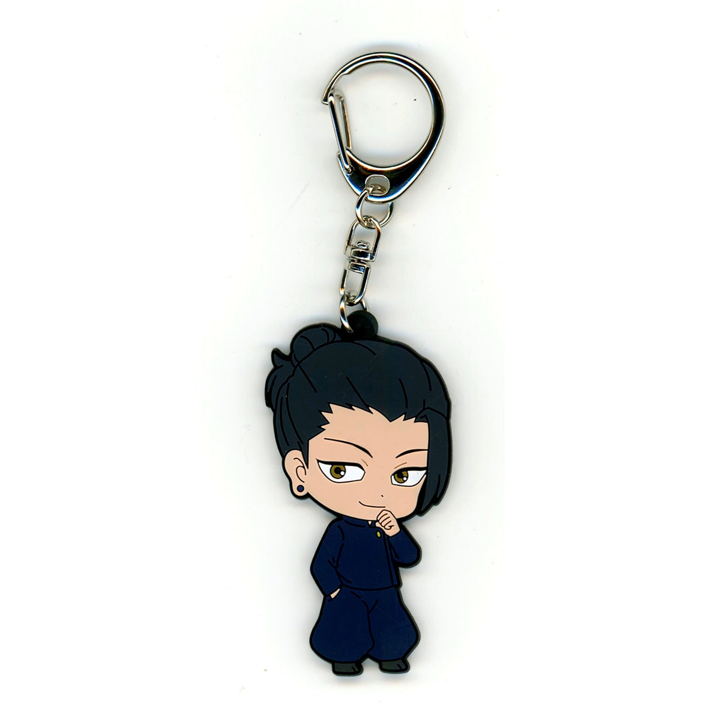 Suguru Geto Theatrical Compilation Jujutsu Kaisen Hidden Inventory Premature Death Rubber Keychain Collection Theater Goods [USED]