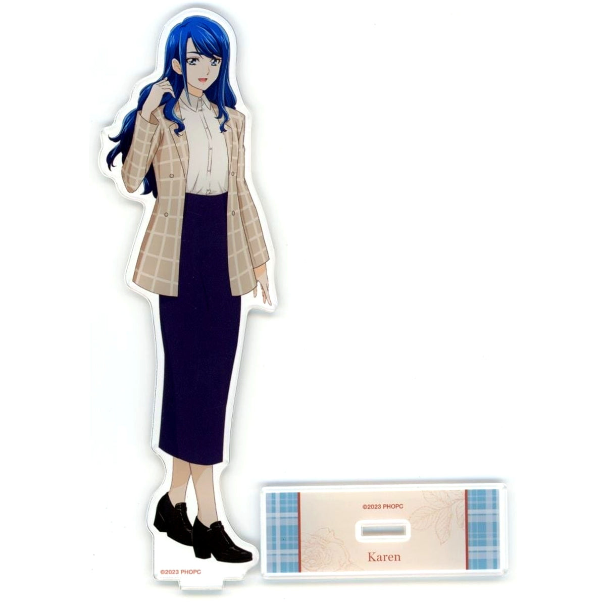 Karen Minazuki Trad Style Ver. Power of Hope Otona Precure 23 POP UP SHOP in TOWER RECORDS Illustration BIG Acrylic Stand [USED]