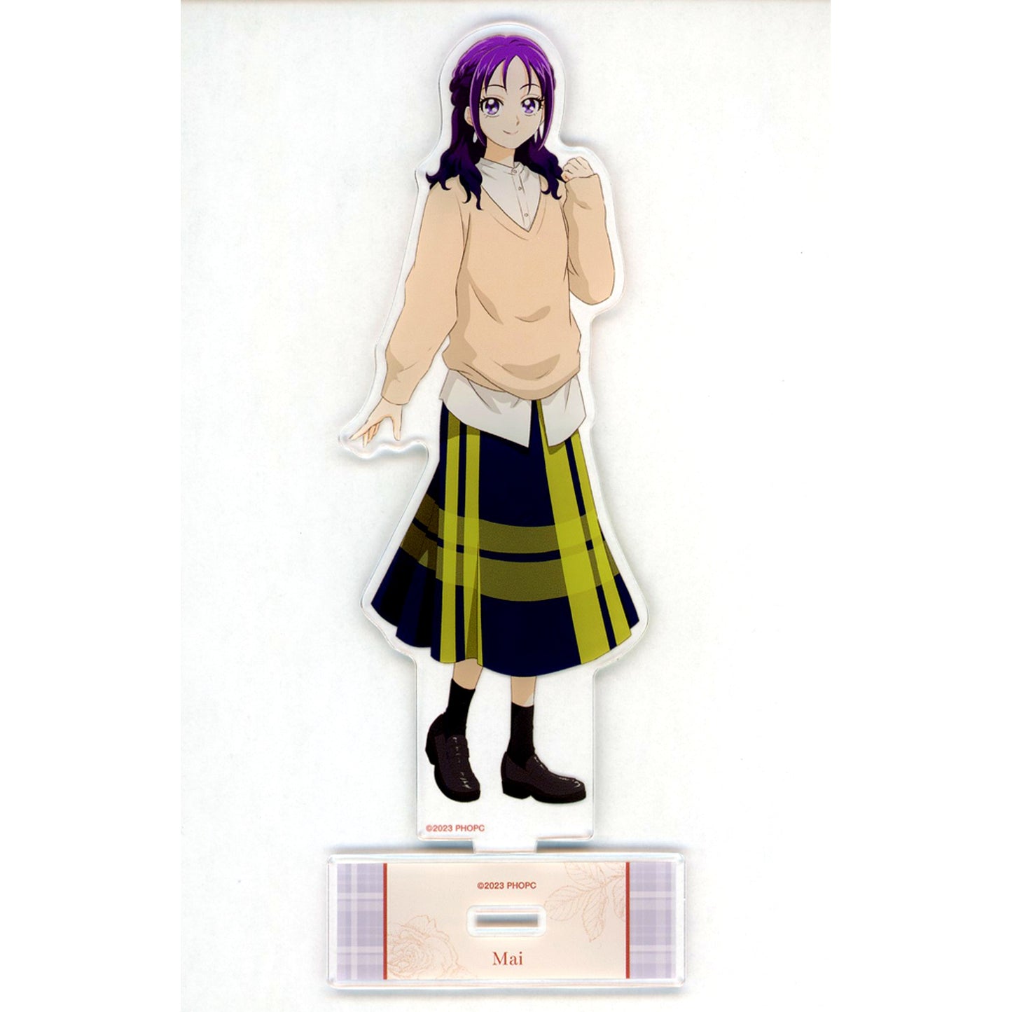 Mai Misho Illustration Trad Style Ver. Power of Hope: PreCure Full Bloom POP UP SHOP in TOWER RECORDS BIG Acrylic Stand [USED]
