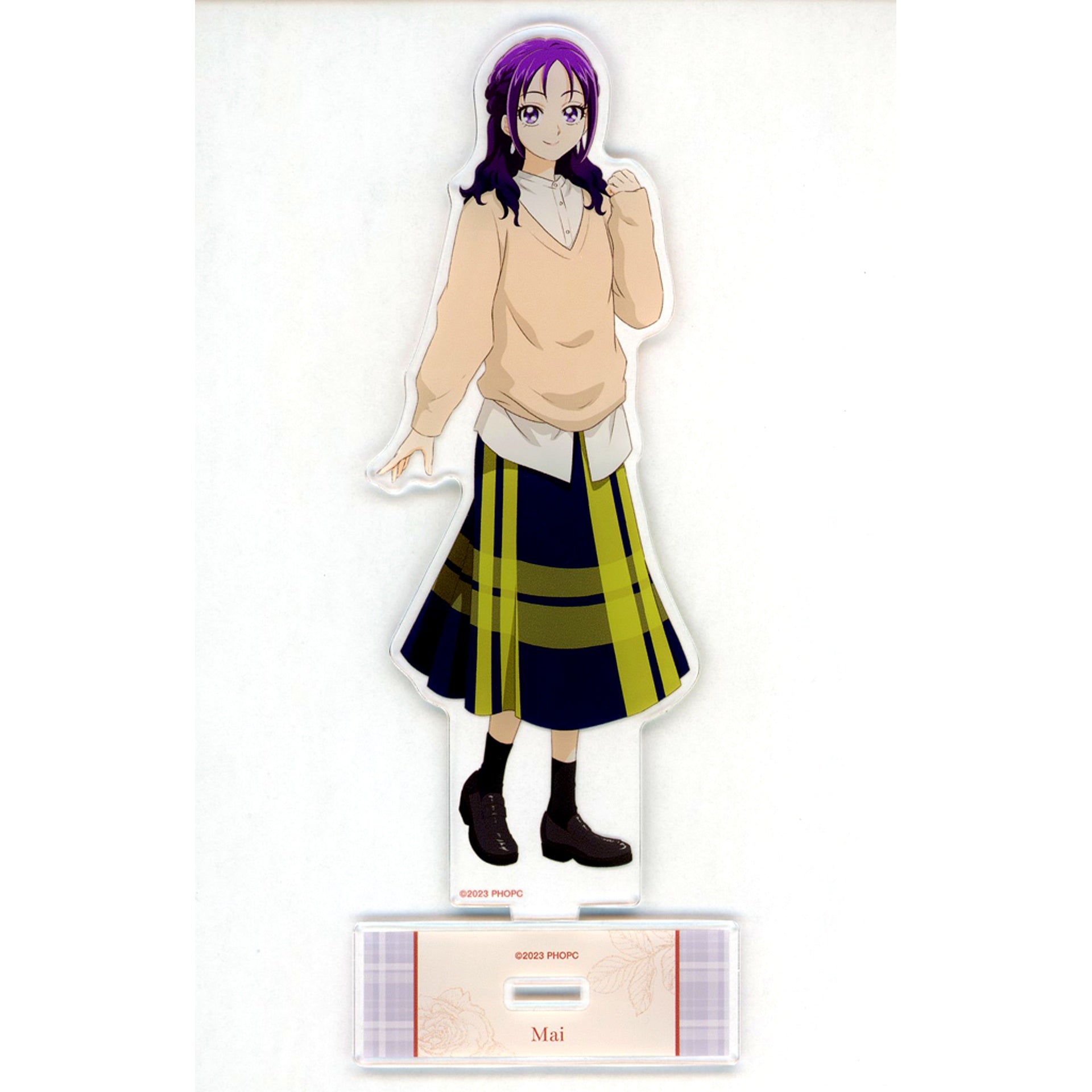 Mai Misho Illustration Trad Style Ver. Power of Hope: PreCure Full Bloom POP UP SHOP in TOWER RECORDS BIG Acrylic Stand [USED]