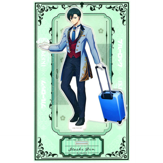 Rin Itoshi Acrylic Stand Plate Bonus Item Blue Lock x Sunshine City Prince Hotel [USED]
