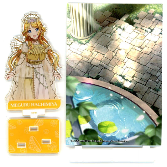 Meguru Hachimiya Acrylic Stand with Background Sheet The Idolmaster Shiny Colors Echoes 01 The Idolmaster Shiny Colors [USED]