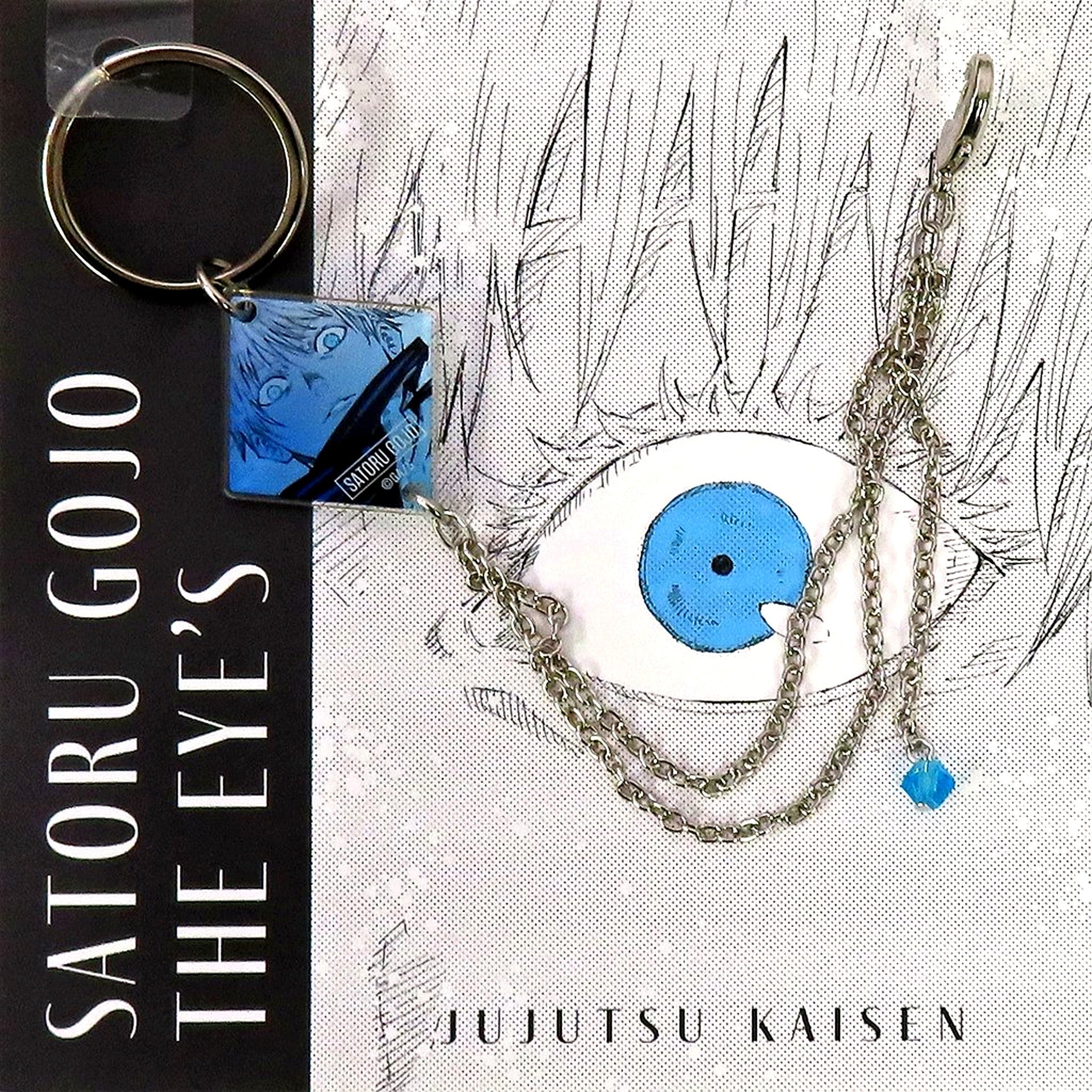 Satoru Gojo Keychain -The Eye's- Jujutsu Kaisen [USED]