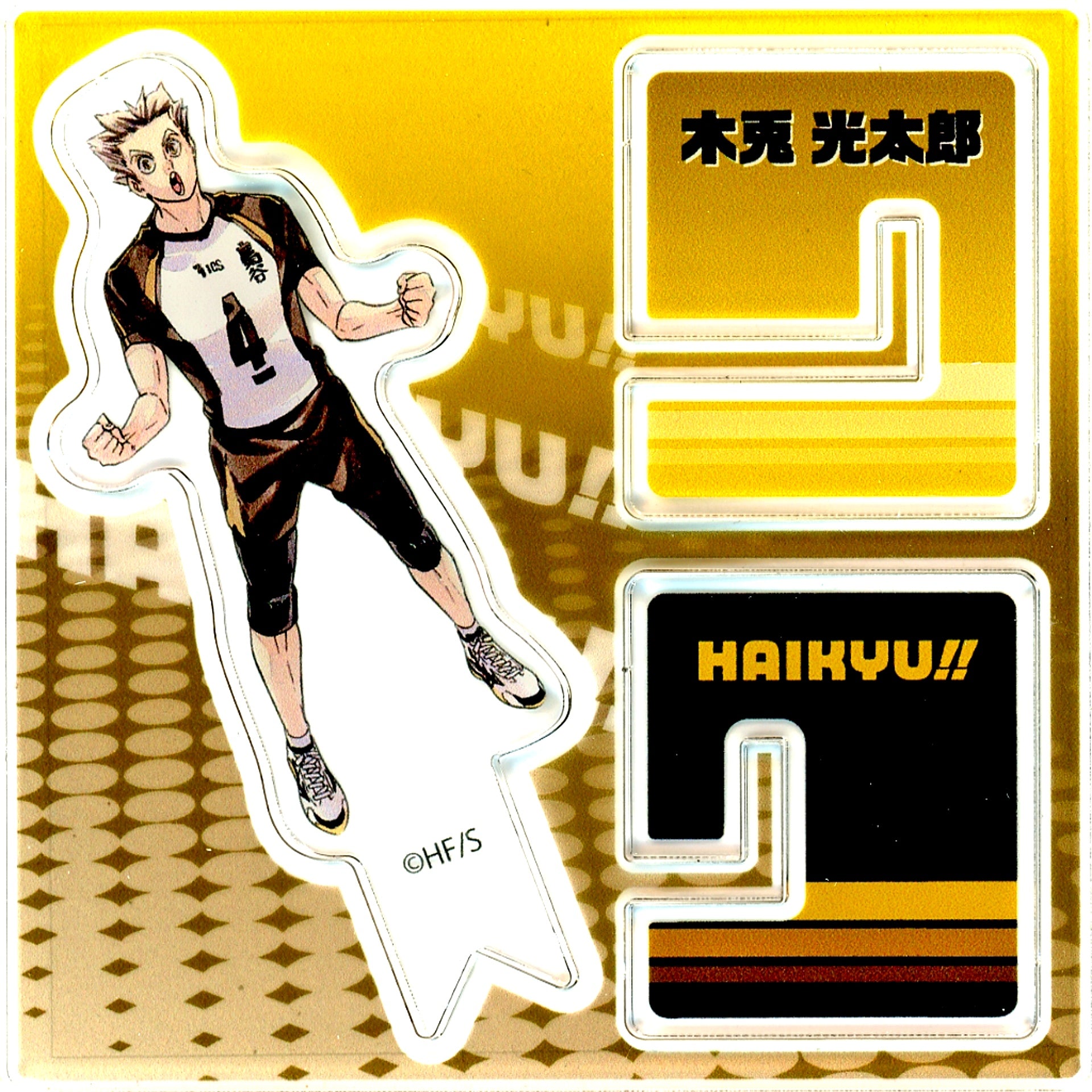 Kotaro Bokuto Haikyu!! FAN PARK Acrylic X Figure Collection Vol. 2 [USED]