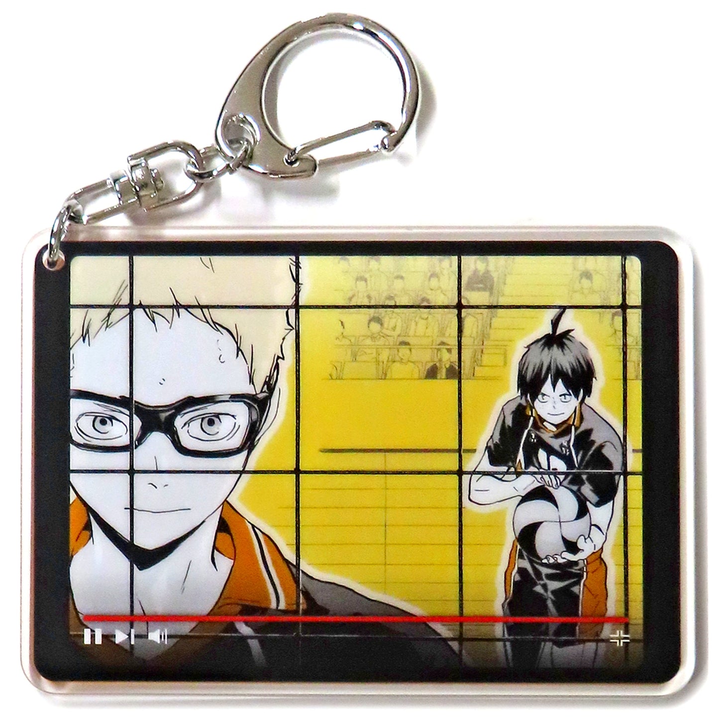 Kei Tsukishima Haikyu!! FAN PARK the highlights Vol. 1 Acrylic Keychain [USED]