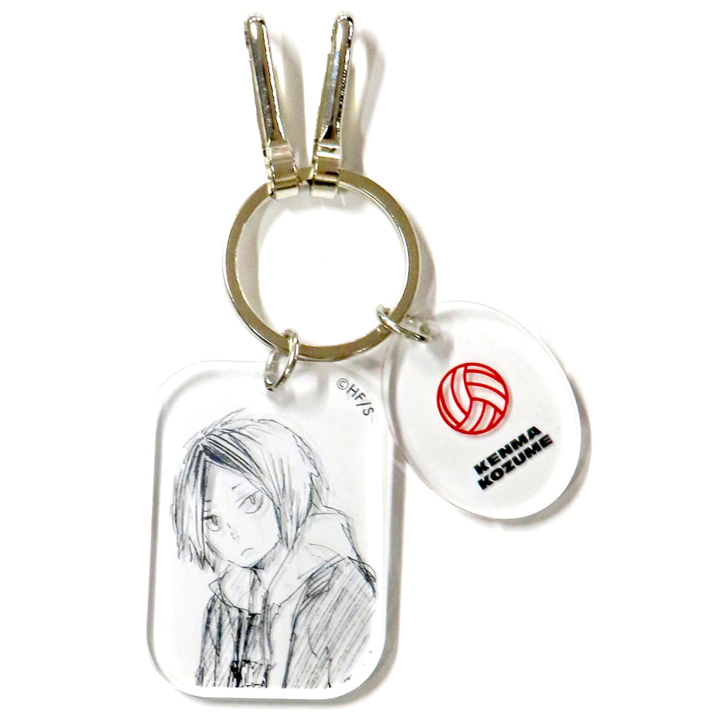 Kenma Kozume Haikyu!! FAN PARK Vol. 1 Clear Base Keychain [USED]