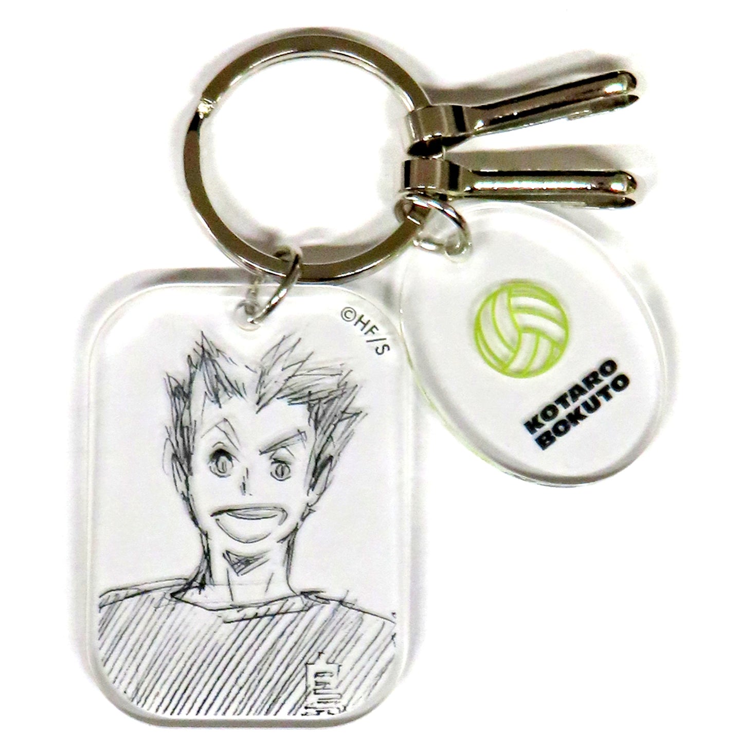 Kotaro Bokuto Haikyu!! FAN PARK Clear Base Keychain Vol. 1 [USED]
