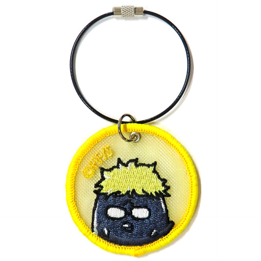 Kei Tsukishima Haikyu!! FAN PARK Mesh Embroidery Keychain Collection Animal Ver. [USED]