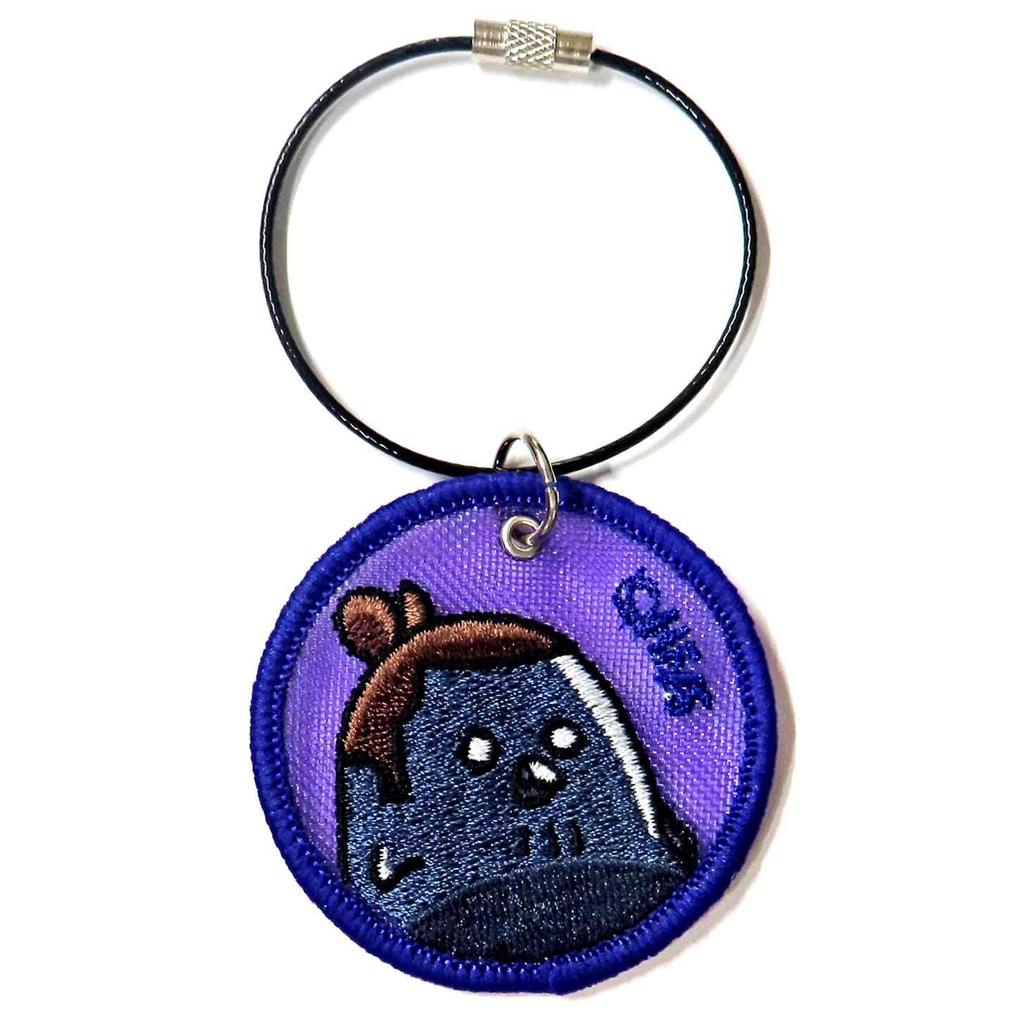 Asahi Azumane Haikyu!! Fan Park Mesh Embroidery Keychain Collection Animal Ver. [USED]