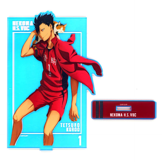 Tetsuro Kuroo Aurora Acrylic Stand Large - Challenge and Growth Ver. Haikyu!! FAN PARK [USED]