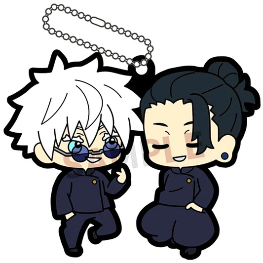 Satoru Gojo Suguru Geto Jujutsu Kaisen Rubber Mascot Buddy Colle Vol.4 Hidden Inventory Premature Death [USED]