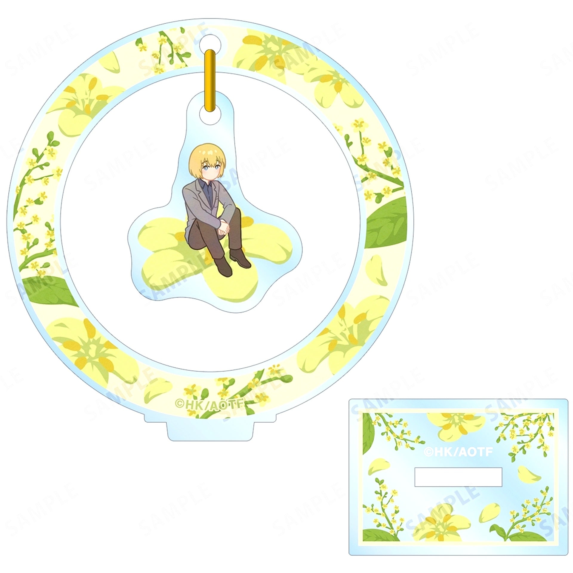 Armin Arlert Attack on Titan Trading Botania Vol.3 Swaying Acrylic Stand [USED]