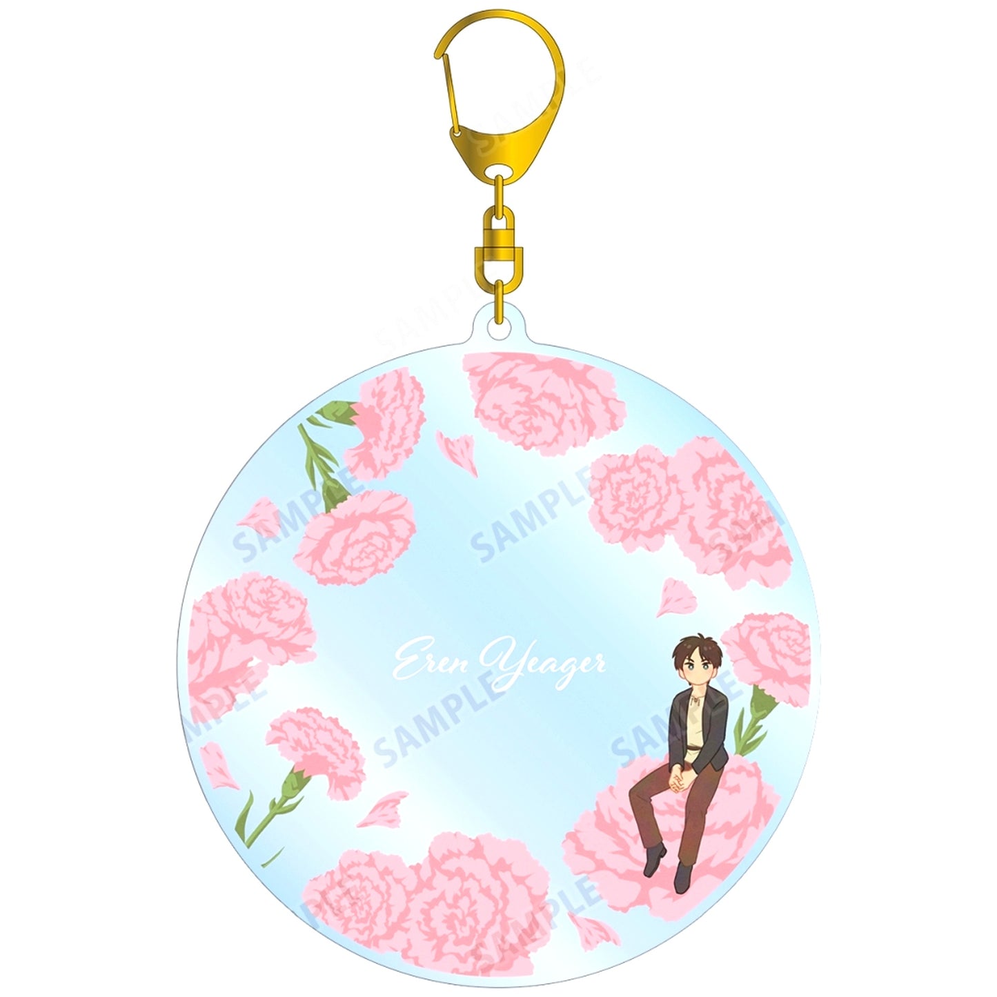 Eren Yeager Attack on Titan Botania Vol.3 BIG Acrylic Keychain [USED]