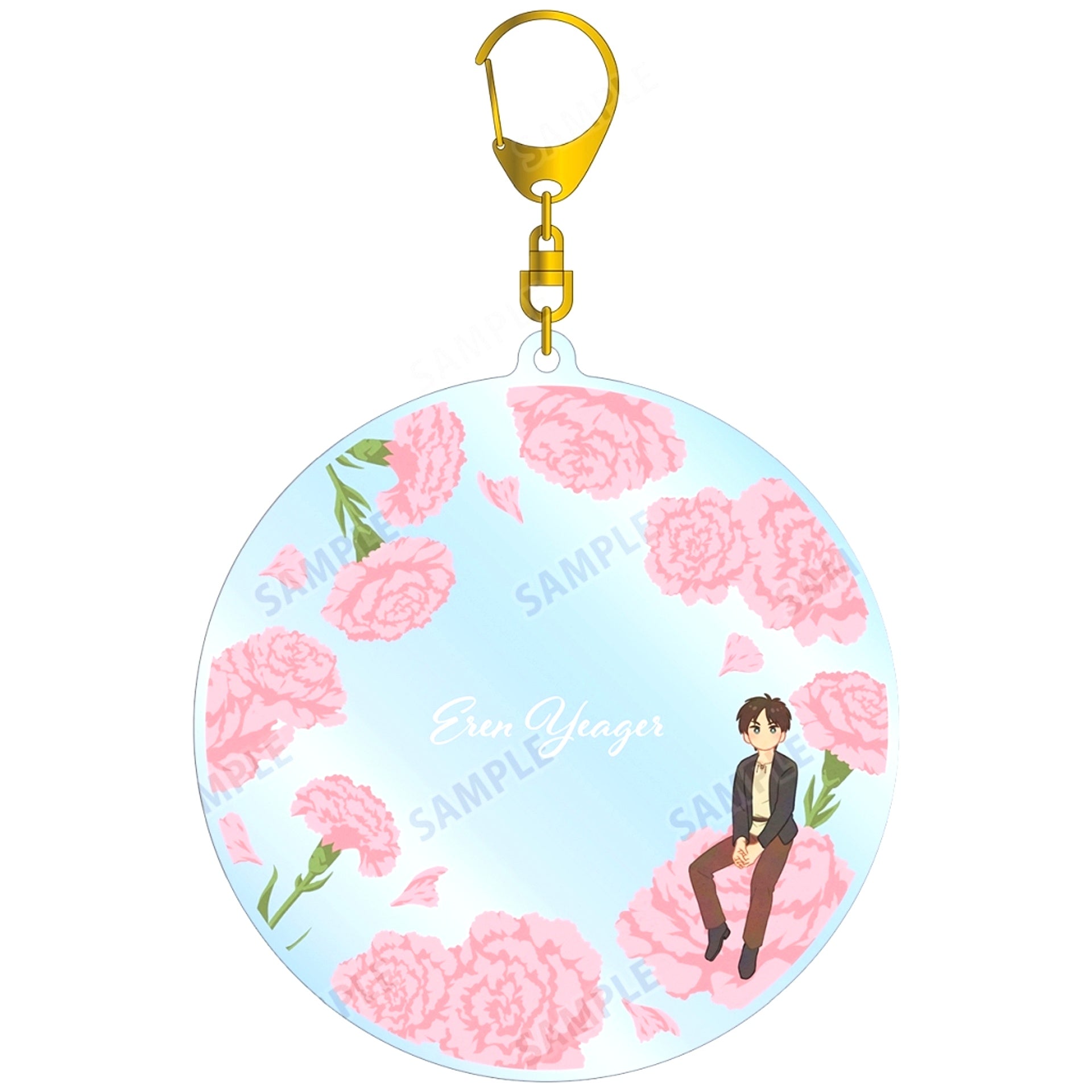 Eren Yeager Attack on Titan Botania Vol.3 BIG Acrylic Keychain [USED]